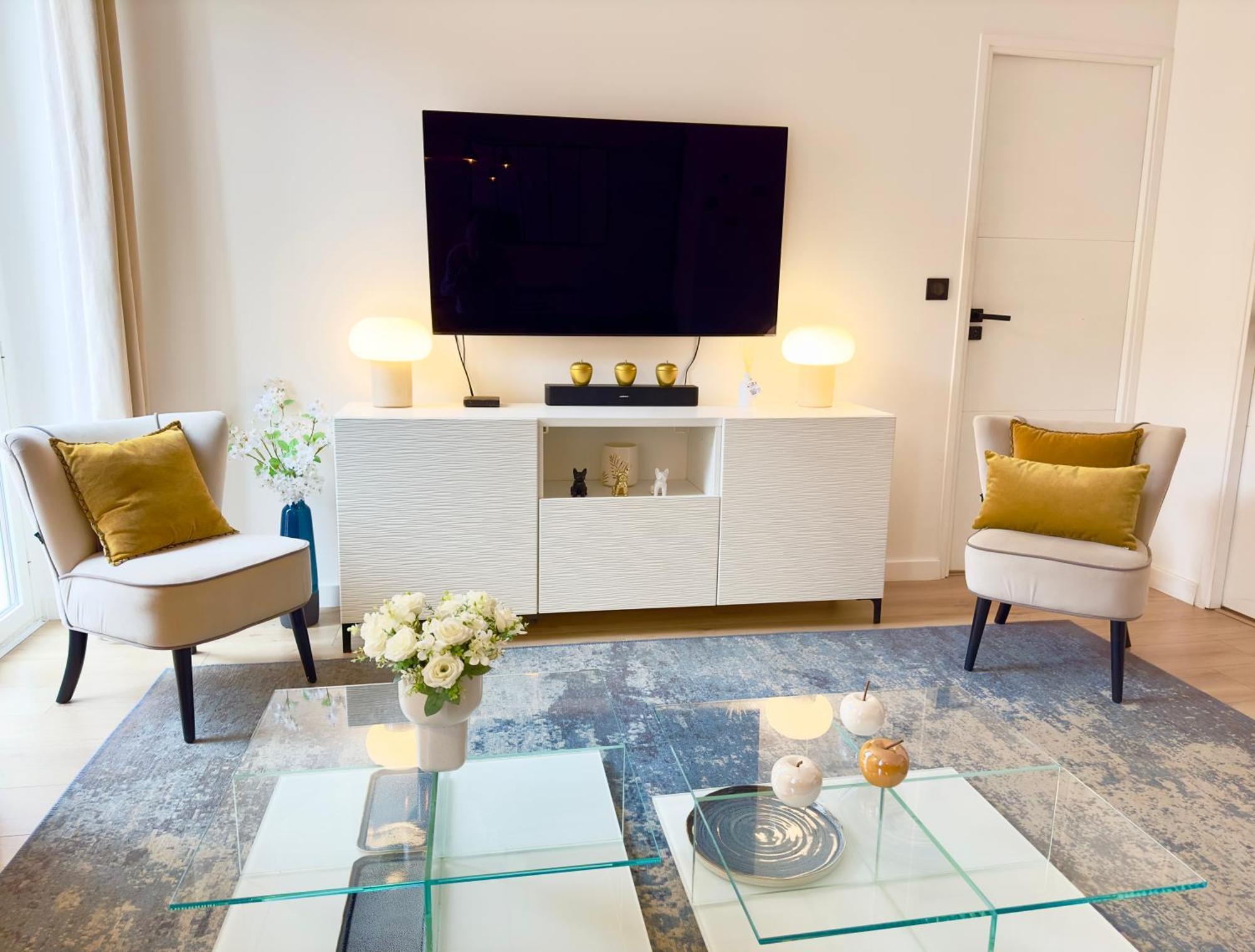 Luxueux 3 Pieces 80M2 - 2Ch - 2 Sdb - 1Mn Beach Croisette Cannes Exterior foto